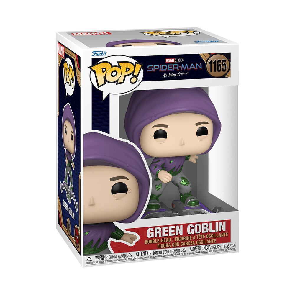 Funko Pop! Marvel Spider Man Green Goblin No Way Home #1165 Bobble Head Vinyl